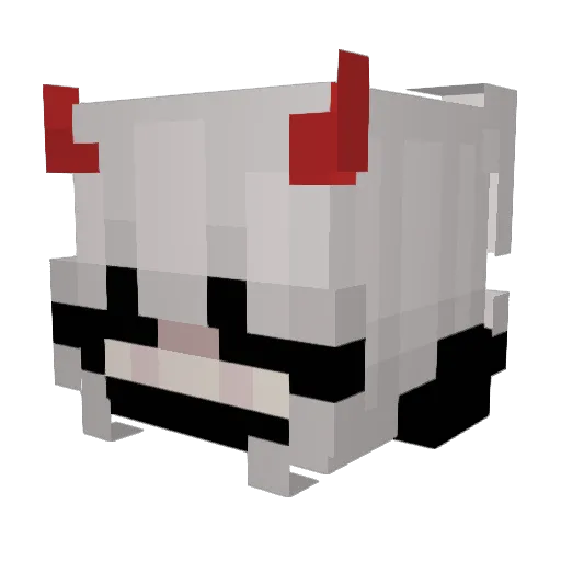 seeyouinthepit Minecraft avatar head, 3D render