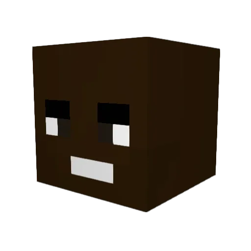 sefwersef12 Minecraft avatar head, 3D render