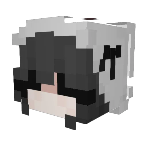 seggsylecksy Minecraft avatar head, 3D render