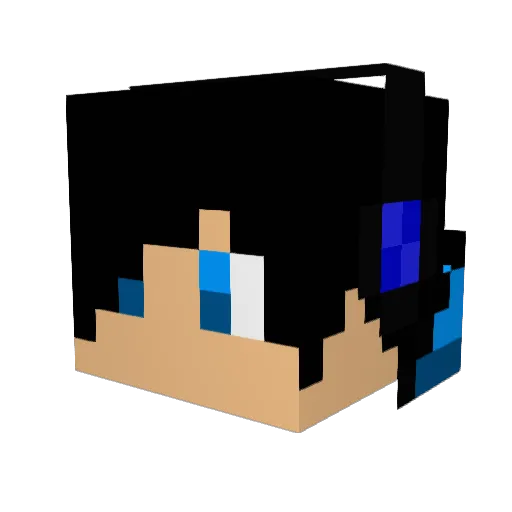 sehoon0503 Minecraft avatar head, 3D render