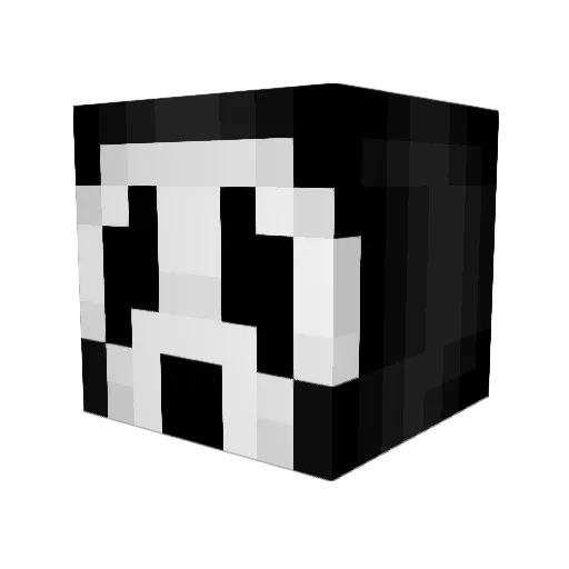 seiduck Minecraft avatar head, 3D render