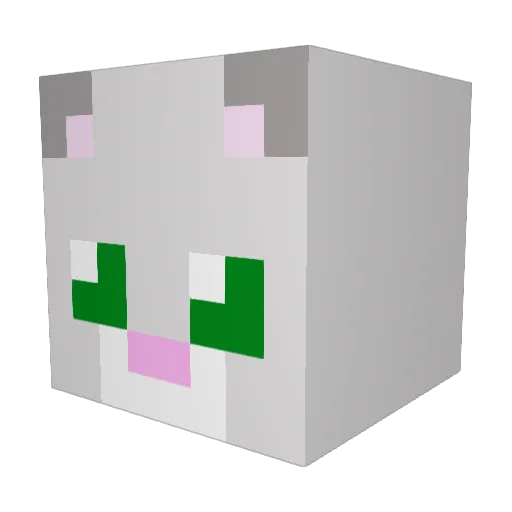 seikomac010 Minecraft avatar head, 3D render