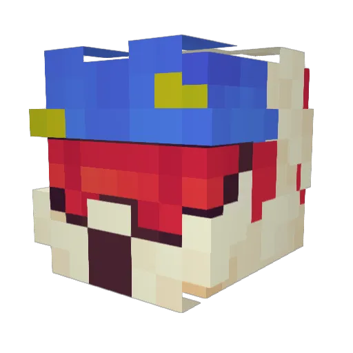 seildirectory_1 Minecraft avatar head, 3D render