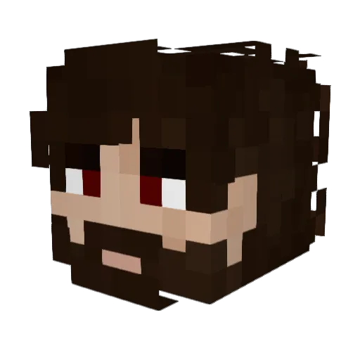 seimanpc Minecraft avatar head, 3D render