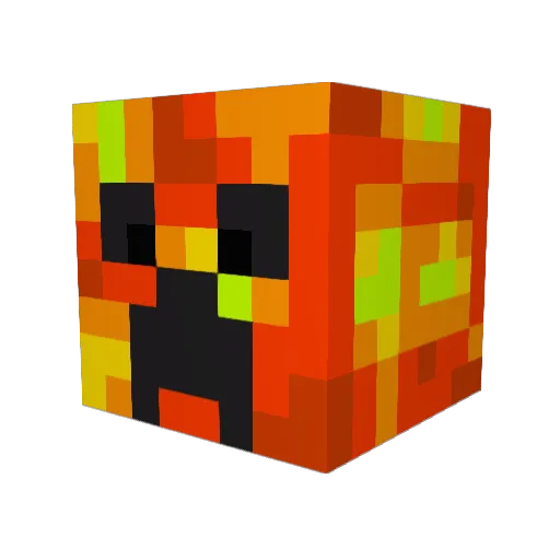 seiryuu_com Minecraft avatar head, 3D render