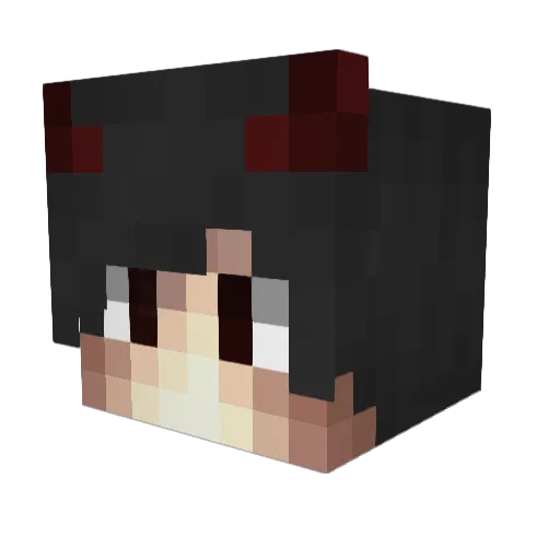 seishiroxdd Minecraft avatar head, 3D render