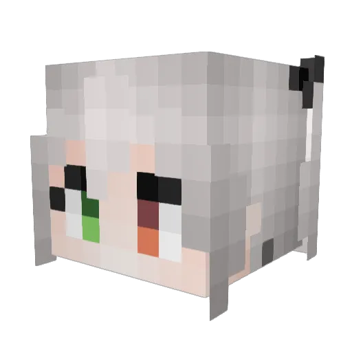 seisoooooooooooo Minecraft avatar head, 3D render