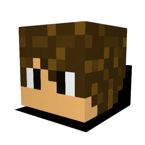 seito088 Minecraft avatar head, 3D render
