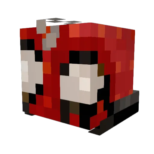 seiya0430 Minecraft avatar head, 3D render