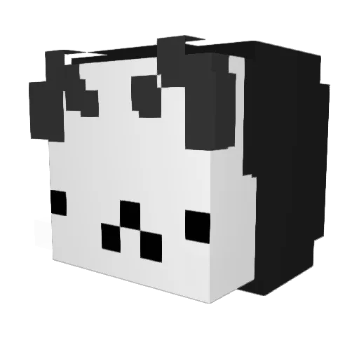sejin_wac Minecraft avatar head, 3D render