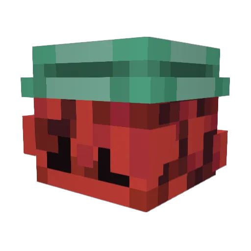 sekiamyt Minecraft avatar head, 3D render