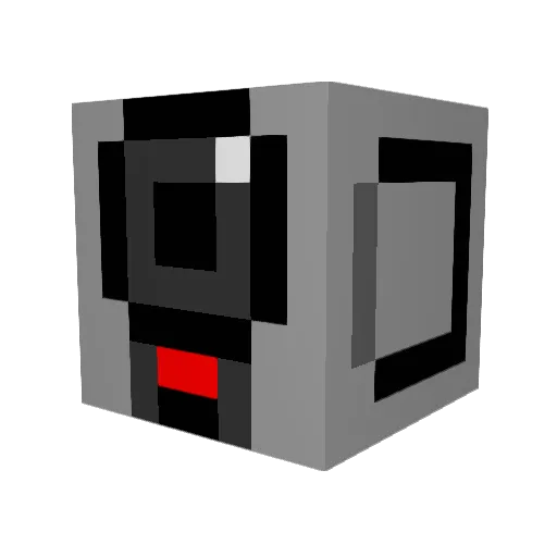 sekichan1st Minecraft avatar head, 3D render