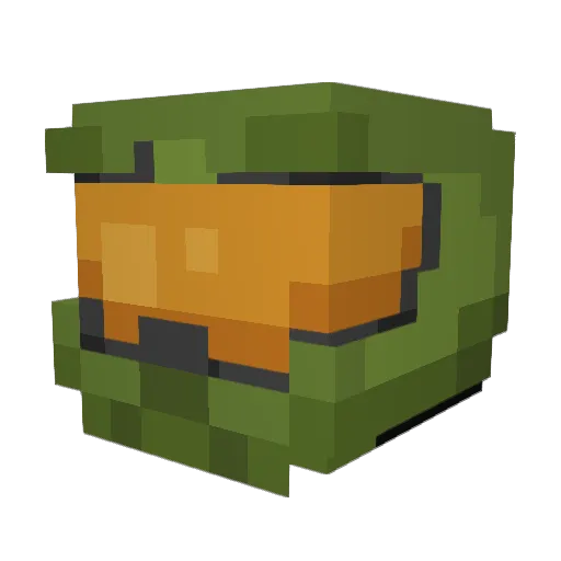 seksybeest Minecraft avatar head, 3D render