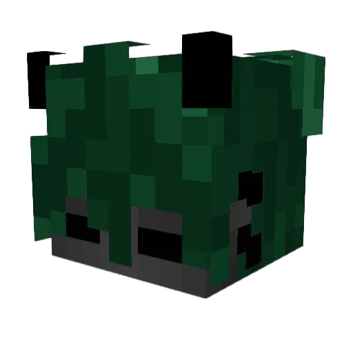 sekwok_ Minecraft avatar head, 3D render