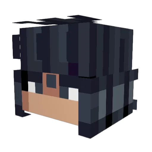 selbeew Minecraft avatar head, 3D render