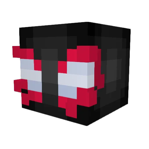 sem0_0 Minecraft avatar head, 3D render