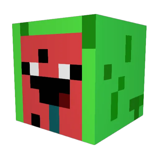 sem_ieboy Minecraft avatar head, 3D render