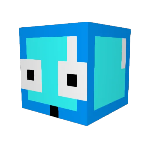 semaz123 Minecraft avatar head, 3D render
