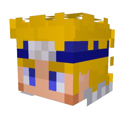 semiih75 Minecraft avatar head, 3D render