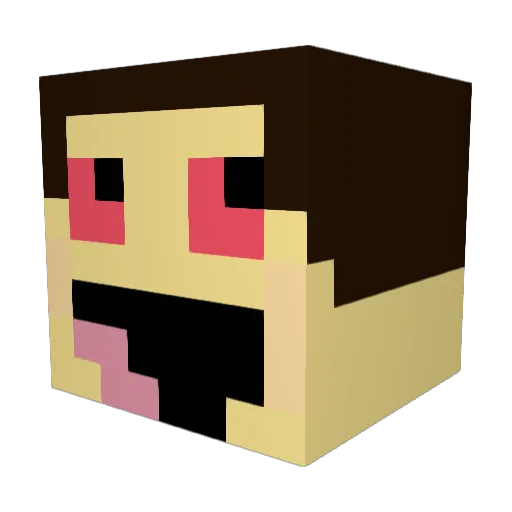 semiprokyle51 Minecraft avatar head, 3D render
