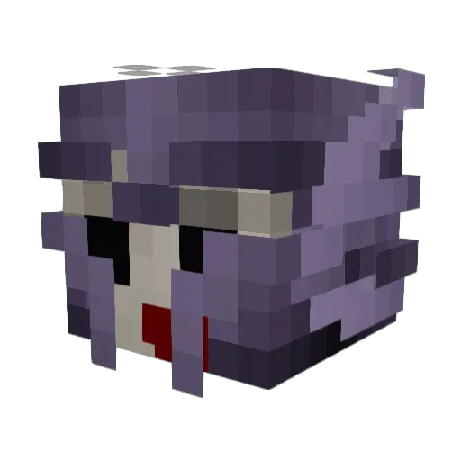 semjoyy Minecraft avatar head, 3D render
