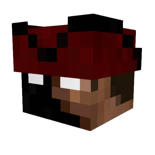 semking123 Minecraft avatar head, 3D render