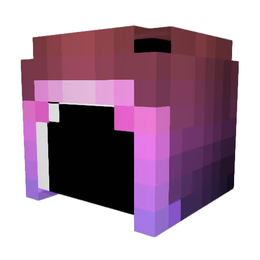 semleges Minecraft avatar head, 3D render