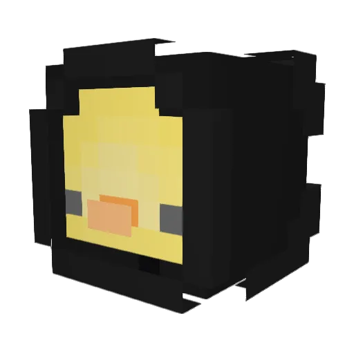 semmie010 Minecraft avatar head, 3D render