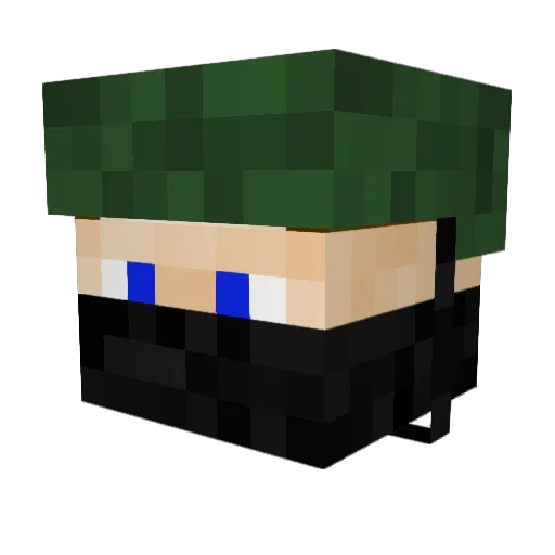 sempiternal1337 Minecraft avatar head, 3D render