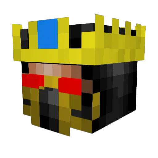 semverheyen Minecraft avatar head, 3D render