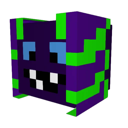 senbra14 Minecraft avatar head, 3D render