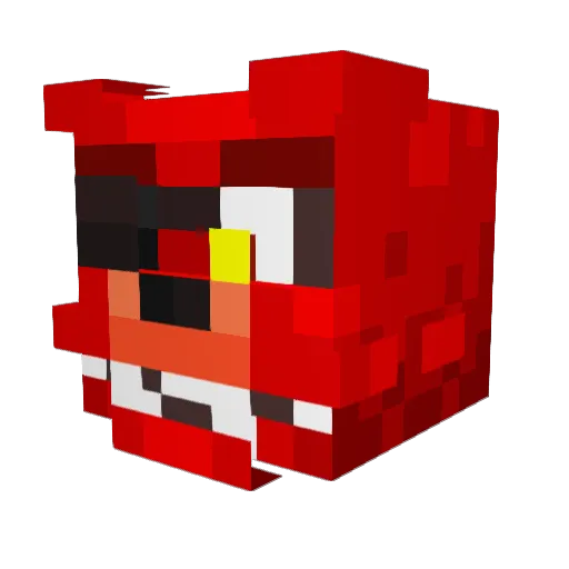 senhorcreeper Minecraft avatar head, 3D render