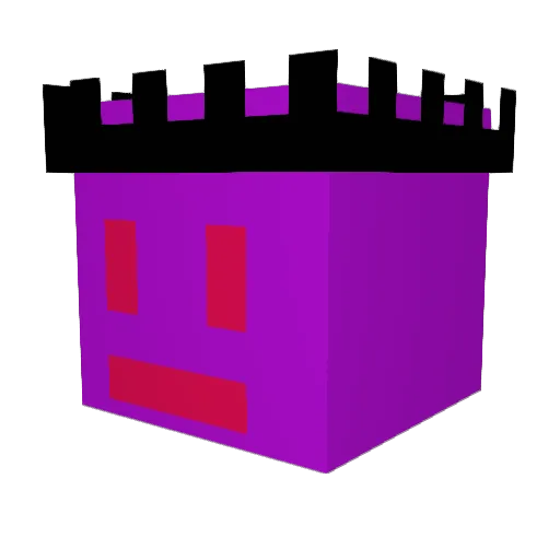 senixy14 Minecraft avatar head, 3D render
