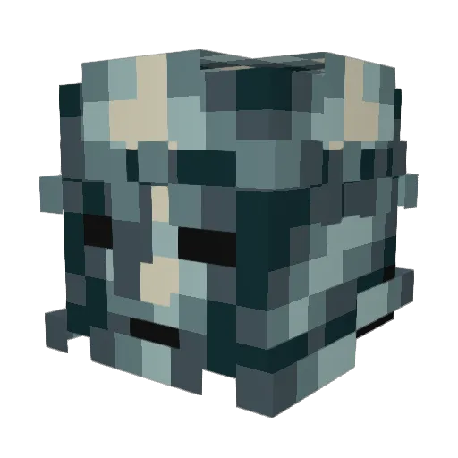 senkurt Minecraft avatar head, 3D render