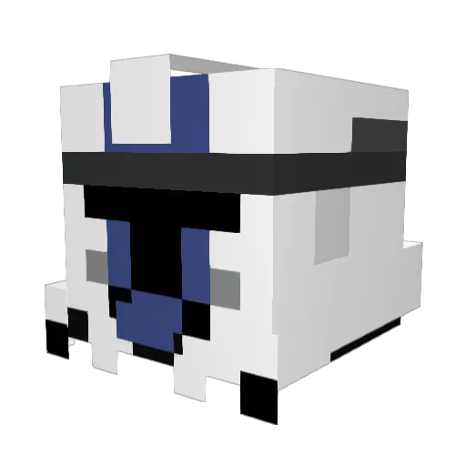 senne1417 Minecraft avatar head, 3D render