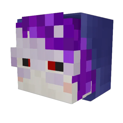 senorsable343 Minecraft avatar head, 3D render