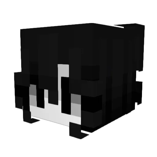 sentencedtodeath Minecraft avatar head, 3D render