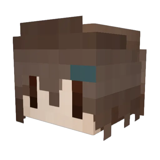 sentohin Minecraft avatar head, 3D render