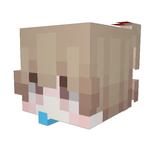 seo3214 Minecraft avatar head, 3D render