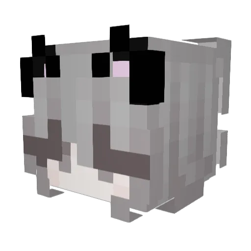 seo_1158 Minecraft avatar head, 3D render