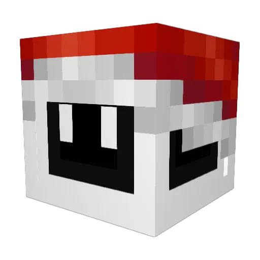 seogoon Minecraft avatar head, 3D render
