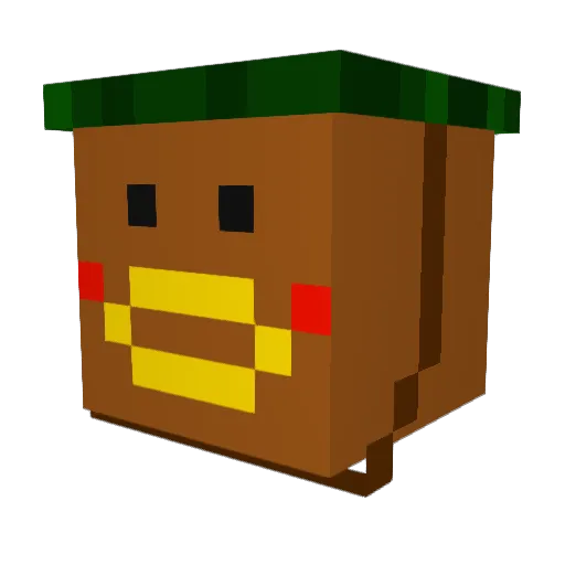 seojin123 Minecraft avatar head, 3D render