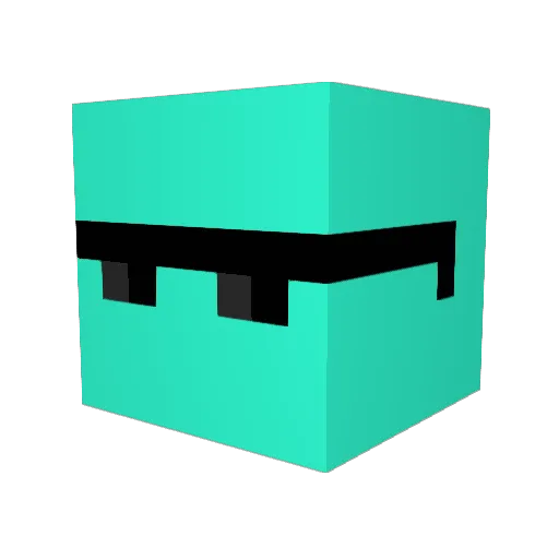 seojin980 Minecraft avatar head, 3D render