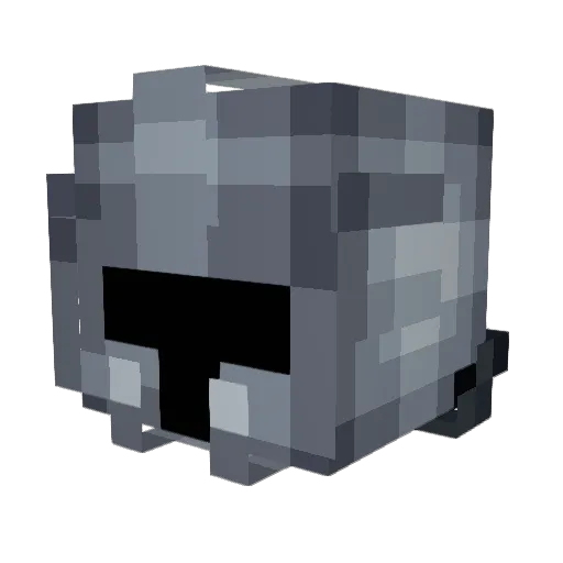 seokandkun Minecraft avatar head, 3D render