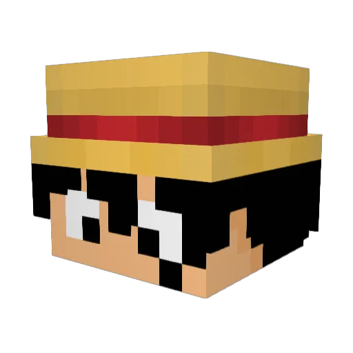seokhyeonkim Minecraft avatar head, 3D render