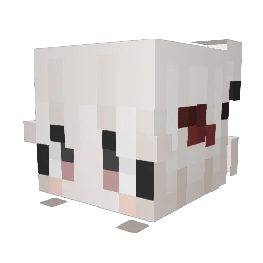 seomandu Minecraft avatar head, 3D render