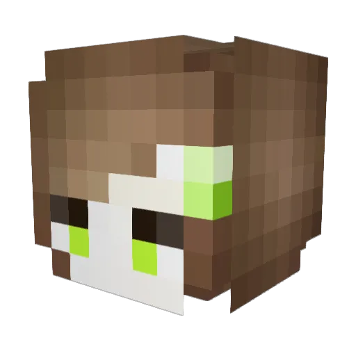 seong75 Minecraft avatar head, 3D render