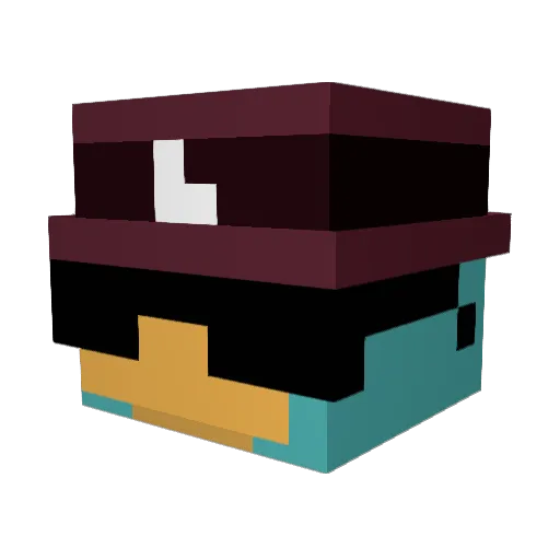 seong_704 Minecraft avatar head, 3D render