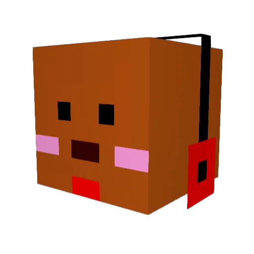seongi_007 Minecraft avatar head, 3D render