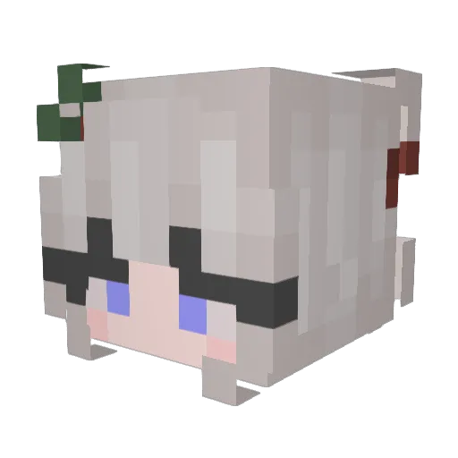 seora0823 Minecraft avatar head, 3D render